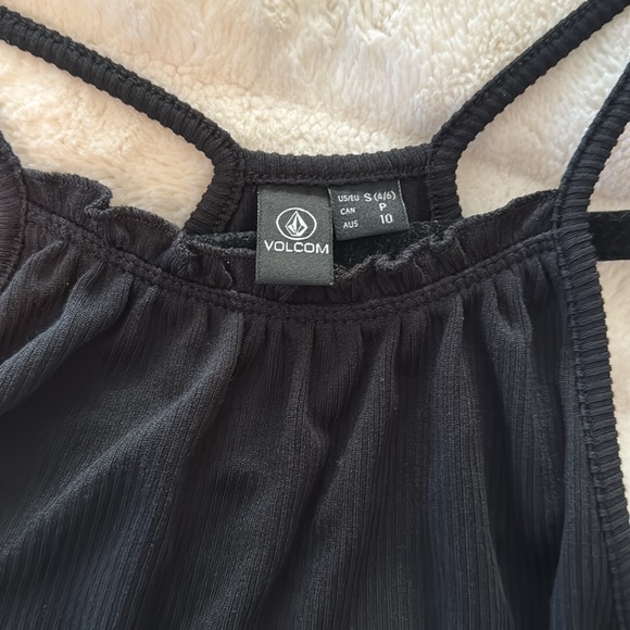 Volcom Black Textured Tank Top - Picture 2 of 5